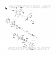 ARBRE DE TRANSMISSION pour Kawasaki JET SKI 1100 ZXI 2002