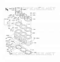 CULASSE/CYLINDRE pour Kawasaki JET SKI ULTRA 130 D.I. 2001