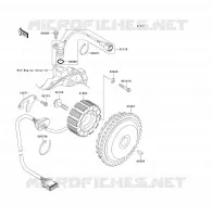 G&Eacute;N&Eacute;RATEUR pour Kawasaki JET SKI ULTRA 130 D.I. 2001