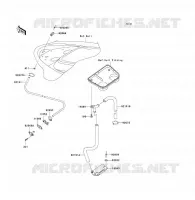 SYSTEME DE CALE pour Kawasaki JET SKI ULTRA 130 D.I. 2001