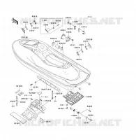 COQUE pour Kawasaki JET SKI ULTRA 150 2002