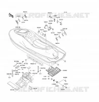COQUE pour Kawasaki JET SKI ULTRA 150 2003