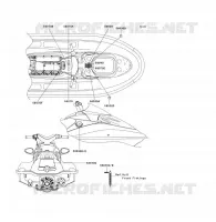 LABEL pour Kawasaki JET SKI ULTRA 150 2003