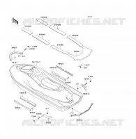 MOUSSES pour Kawasaki JET SKI ULTRA 150 2003