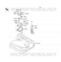 PIECE COQUE AR pour Kawasaki JET SKI ULTRA 150 2003