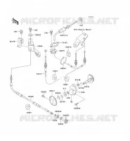 CABLES pour Kawasaki JET SKI X-4 1992