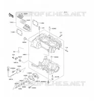 CARTER MOTEUR(S) pour Kawasaki JET SKI X-4 1992