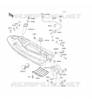 COQUE pour Kawasaki JET SKI X-4 1992