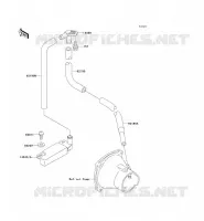 SYSTEME DE CALE pour Kawasaki JET SKI X-4 1992