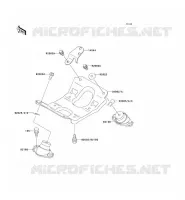 SUPPORT MOTEUR pour Kawasaki JET SKI SS 1992