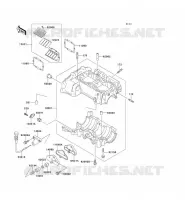 CARTER MOTEUR(S) pour Kawasaki JET SKI X-4 1994