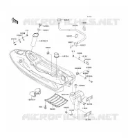 COQUE pour Kawasaki JET SKI X-4 1994