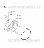 COUVERCLES MOTEUR pour Kawasaki JET SKI X-4 1994