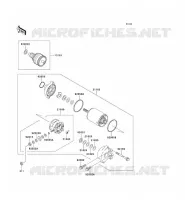 D&Eacute;MARREUR pour Kawasaki JET SKI X-4 1994