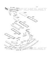 MOUSSES pour Kawasaki JET SKI X-4 1994