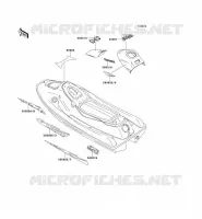 STICKER pour Kawasaki JET SKI X-4 1994