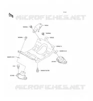 SUPPORT MOTEUR pour Kawasaki JET SKI X-4 1994