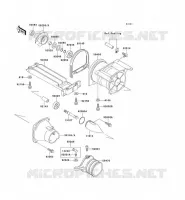 TURBINE pour Kawasaki JET SKI X-4 1994