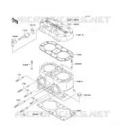 CULASSE/CYLINDRE pour Kawasaki JET SKI SS 1995