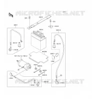 &Eacute;QUIPEMENT ELECTRIQUE pour Kawasaki JET SKI SS 1995