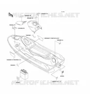 LABEL pour Kawasaki JET SKI SS 1995