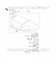 SELLE(KAW22252 94) pour Kawasaki JET SKI SS 1995
