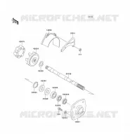 ARBRE DE TRANSMISSION pour Kawasaki JET SKI SUPER SPORT XI 1993
