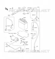 &Eacute;QUIPEMENT ELECTRIQUE pour Kawasaki JET SKI SUPER SPORT XI 1993