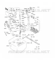 RESERVOIR CARBURANT pour Kawasaki JET SKI SUPER SPORT XI 1993
