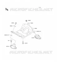 SUPPORT MOTEUR pour Kawasaki JET SKI SUPER SPORT XI 1993