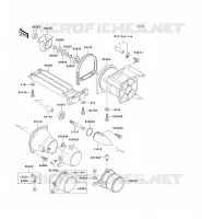 TURBINE pour Kawasaki JET SKI SUPER SPORT XI 1993