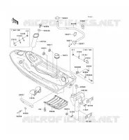 COQUE pour Kawasaki JET SKI SUPER SPORT XI 1994