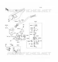 GUIDON pour Kawasaki JET SKI SUPER SPORT XI 1994
