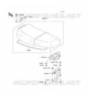 SELLE pour Kawasaki JET SKI SUPER SPORT XI 1994