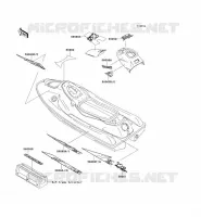 STICKER pour Kawasaki JET SKI SUPER SPORT XI 1994