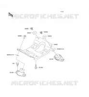 SUPPORT MOTEUR pour Kawasaki JET SKI SUPER SPORT XI 1994