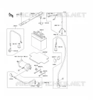 &Eacute;QUIPEMENT ELECTRIQUE pour Kawasaki JET SKI SUPER SPORT XI 1994