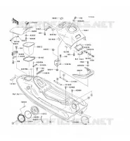 PIECE COQUE pour Kawasaki JET SKI SUPER SPORT XI 1994