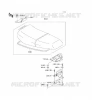 SELLE pour Kawasaki JET SKI SUPER SPORT XI 1994