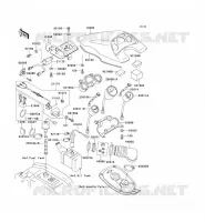 COMPTEURS pour Kawasaki JET SKI 750 ZXI 1996