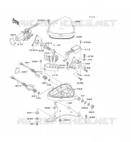 CONTROLE pour Kawasaki JET SKI 750 ZXI 1996