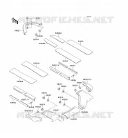 MOUSSES pour Kawasaki JET SKI 750 ZXI 1996