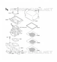 BOUCLIER THERMIQUE pour Kawasaki JET SKI SS 1997