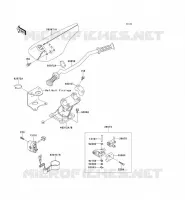 GUIDON pour Kawasaki JET SKI SS 1997