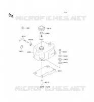 R&Eacute;SERVOIR D'HUILE pour Kawasaki JET SKI SS 1997