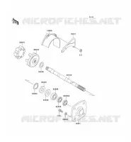 ARBRE DE TRANSMISSION pour Kawasaki JET SKI SUPER SPORT XI 1997