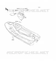 LABEL pour Kawasaki JET SKI SUPER SPORT XI 1997