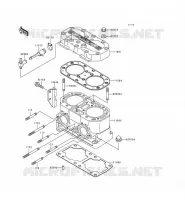 CULASSE/CYLINDRE pour Kawasaki JET SKI XI SPORT 1999