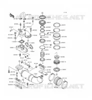 &Eacute;CHAPPEMENT pour Kawasaki JET SKI XI SPORT 1999