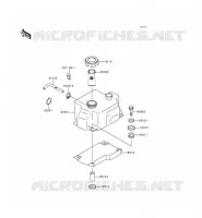 R&Eacute;SERVOIR D'HUILE pour Kawasaki JET SKI XI SPORT 1999